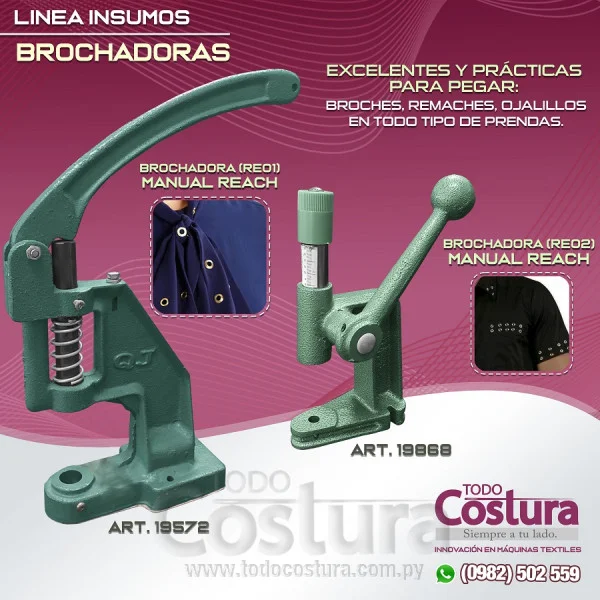 BROCHADORA (RE01) MANUAL REACH